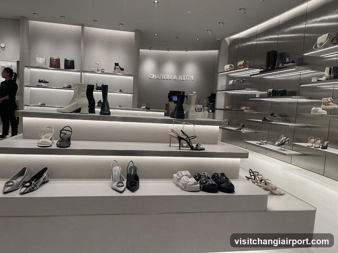 Charles & Keith Shoe Store Interior