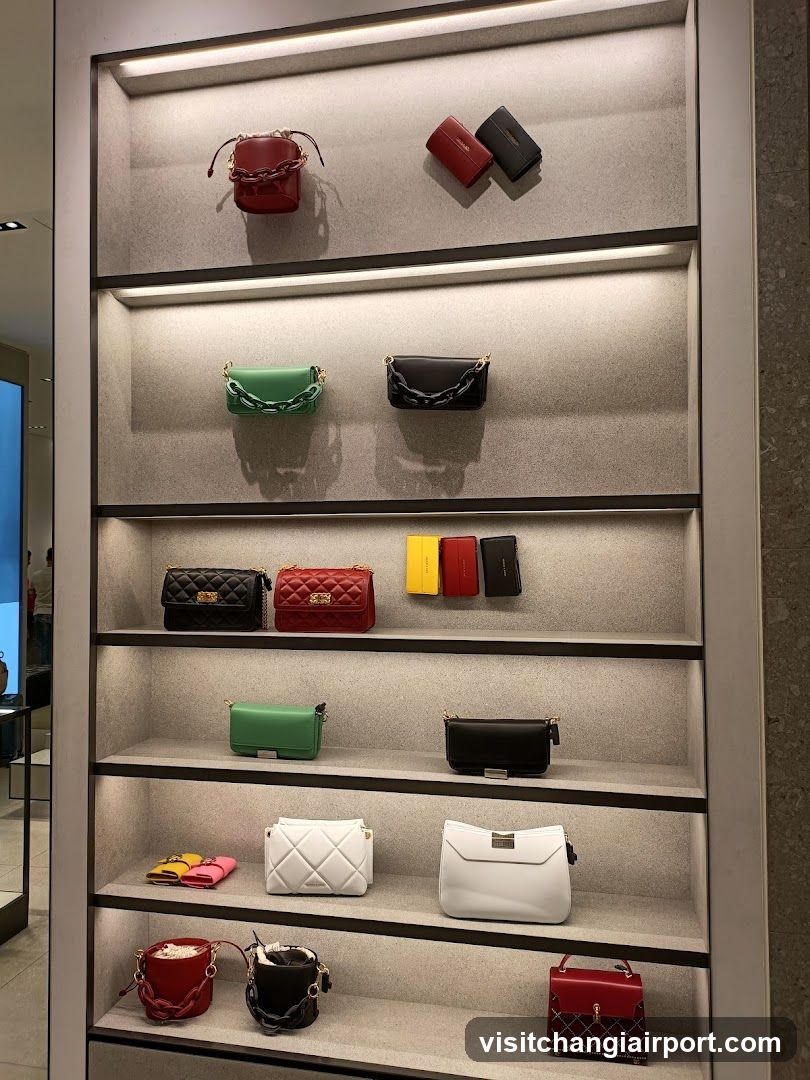 Luxury Handbag Display Shelf