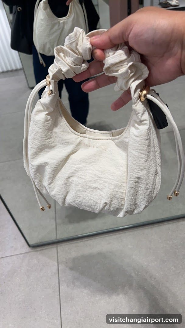 Handheld Cream Bag in Store