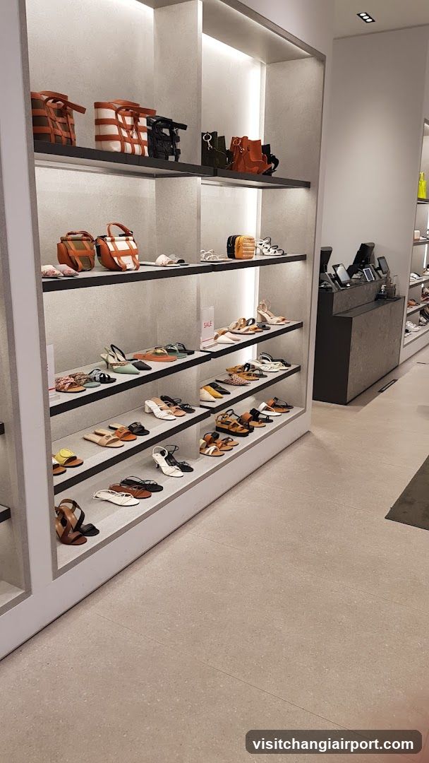 Shoe and Handbag Display
