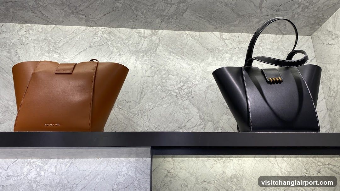 Leather Tote Bags Display