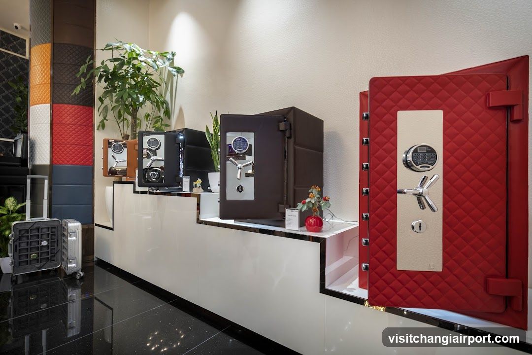 Safe Display in Retail Store
