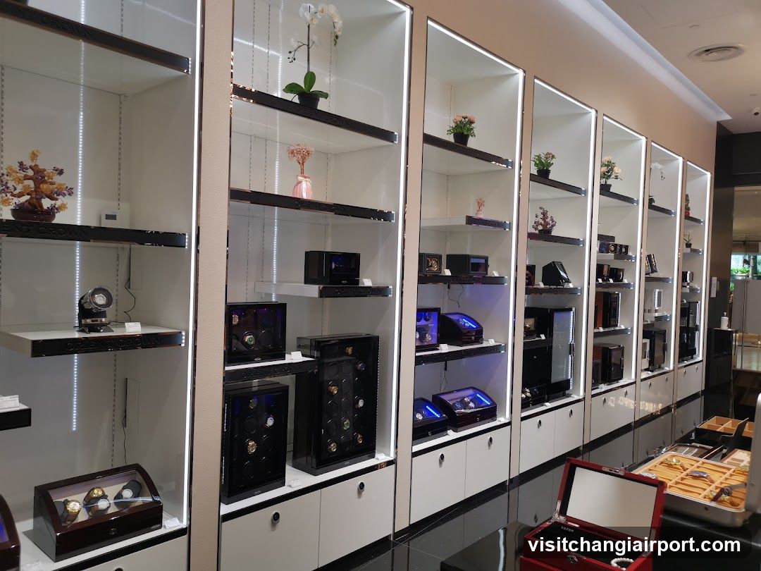 Watch Display Case Interior