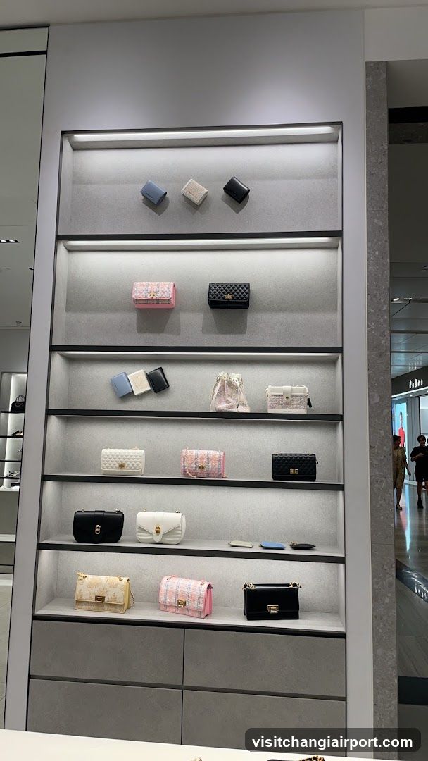 Luxury Handbag Display Shelf