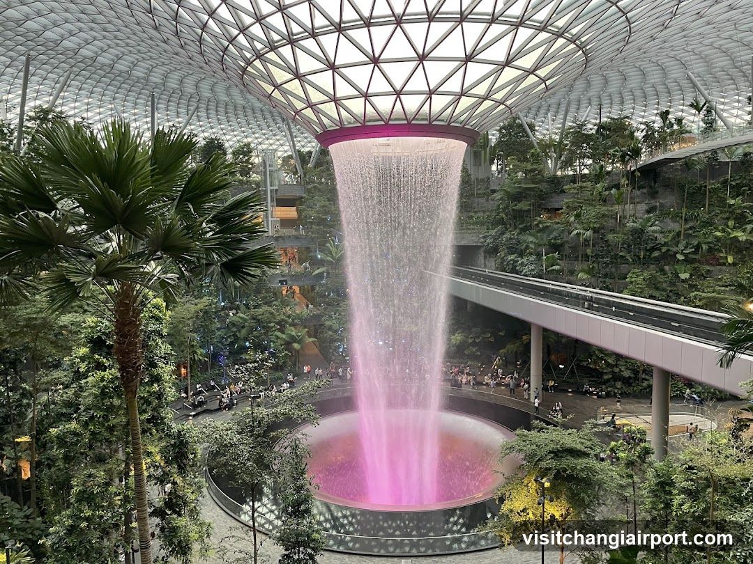 Shangri-La's Sentosa - The Waterfall at Jewel Changi Airport