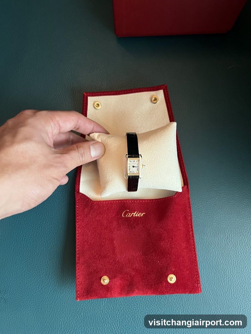 Cartier Watch Display
