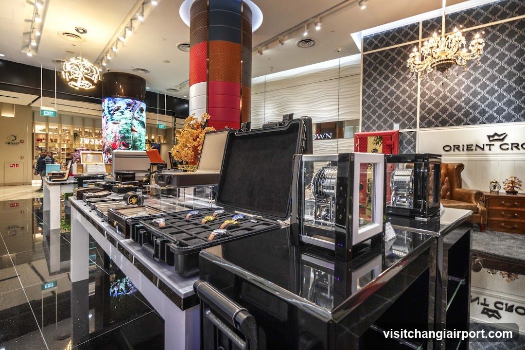 Luxury Watch Display Interior