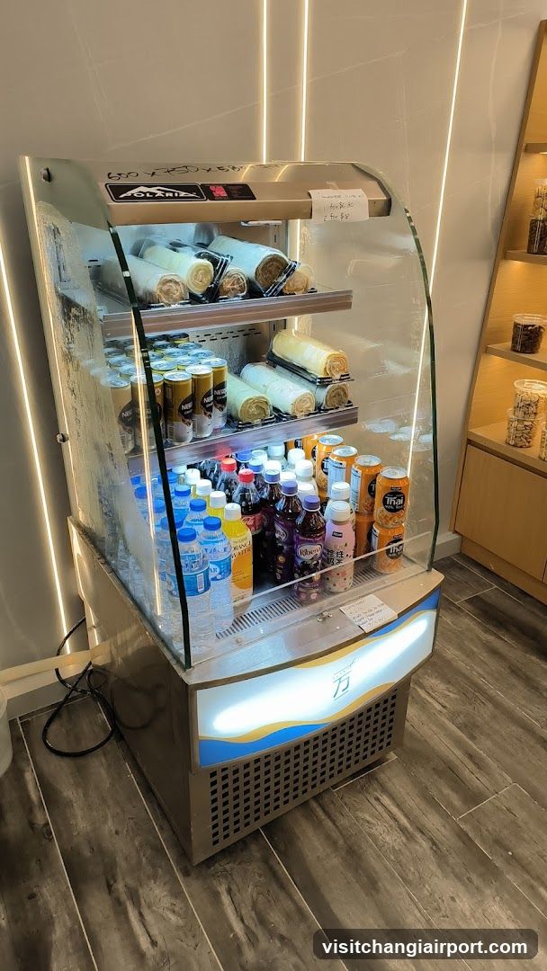 Cooler with Drinks and Rolls
