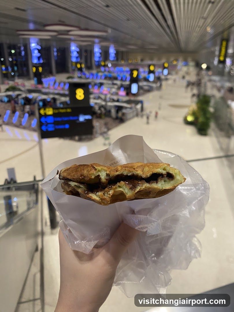 Airport Food Shot