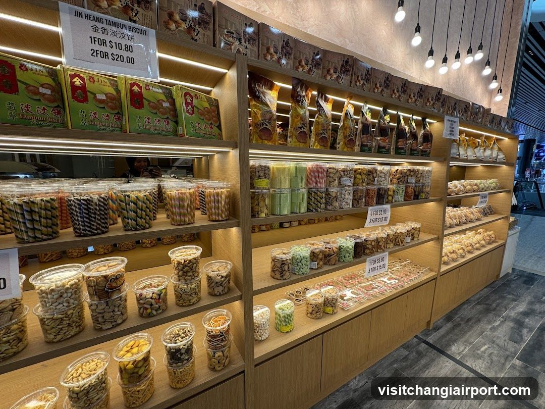 Biscuit and Snack Shop Interior