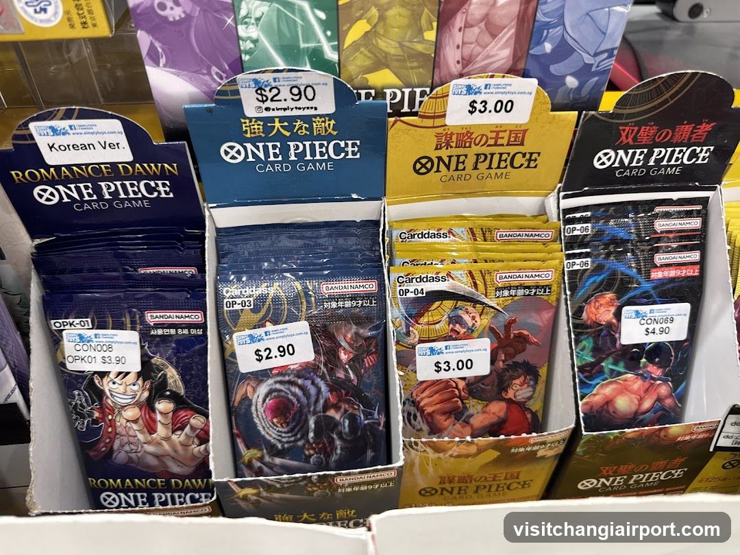 One Piece Card Game Display