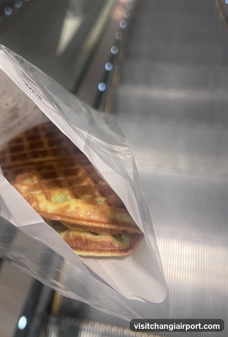 Waffle Sandwich in Packaging