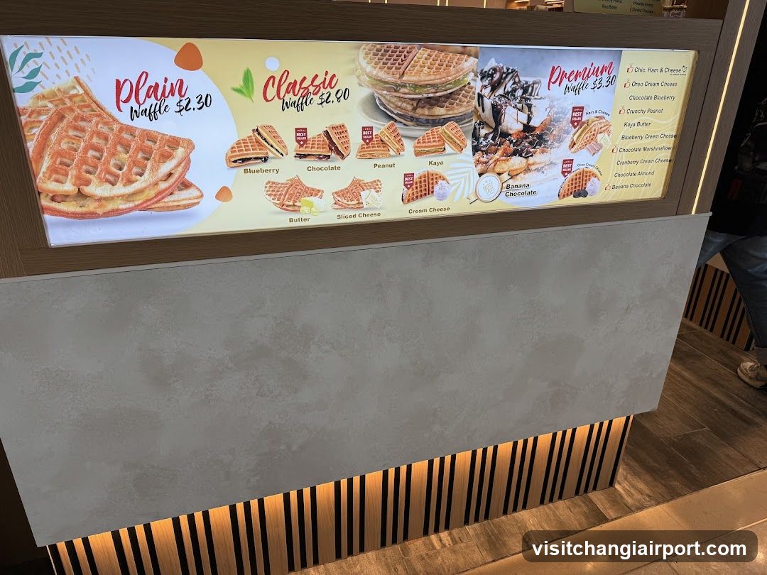 Waffle Menu Board