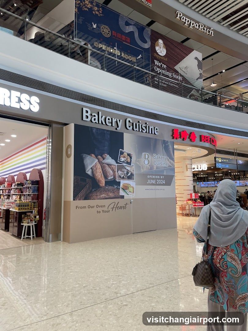 Bakery Cuisine Storefront in Mall