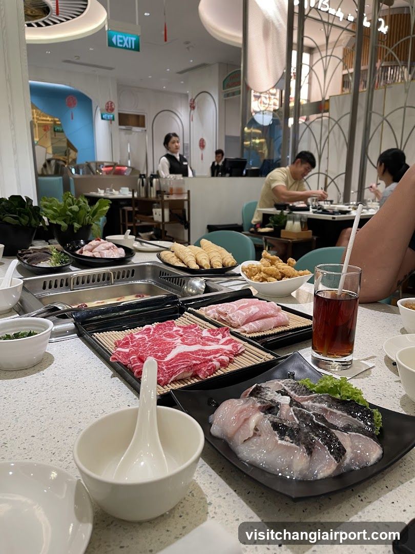 Hot Pot Dining Table
