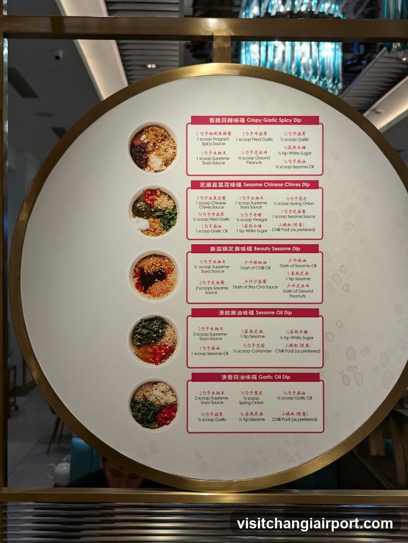 Dip Menu Board