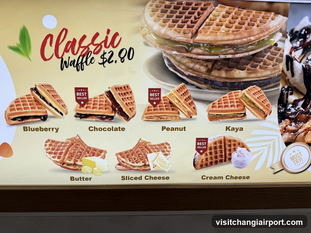 Classic Waffle Menu Board
