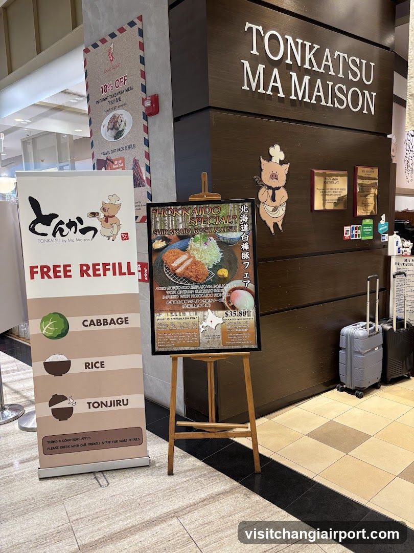 Tonkatsu Ma Maison Interior Display