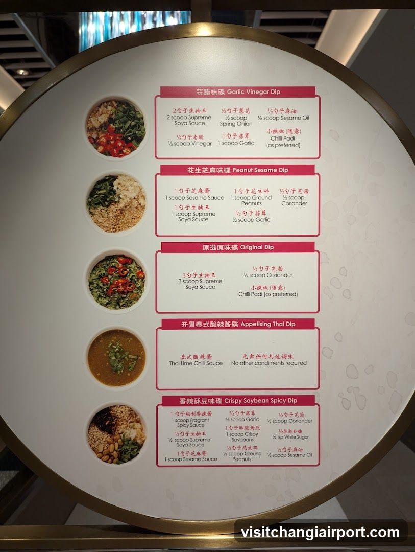 Dip Menu Board