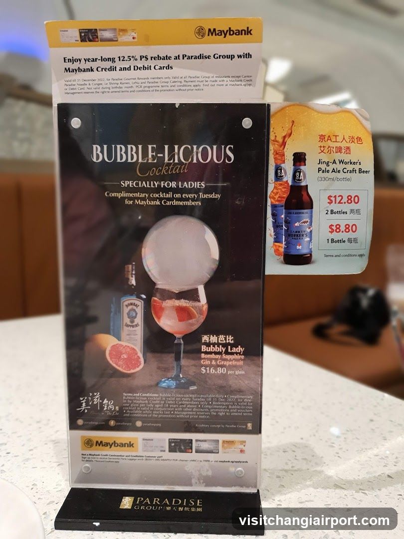 Paradise Group Drink Promotion Display
