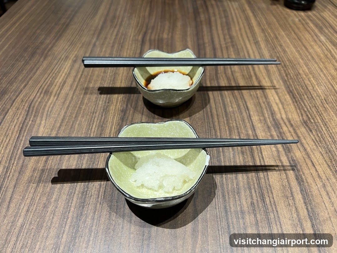 Dipping Sauces with Chopsticks