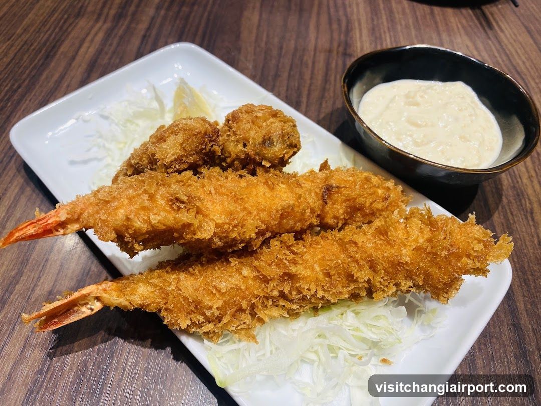 Fried Shrimp with Sauce