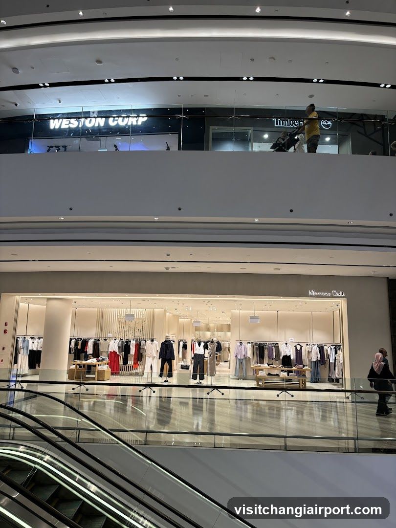 Shopping Mall Interior View