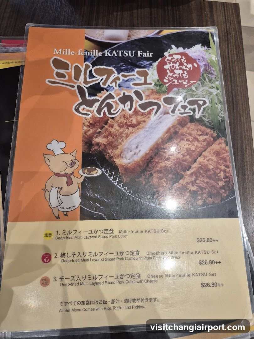 Mille-feuille KATSU Fair Menu