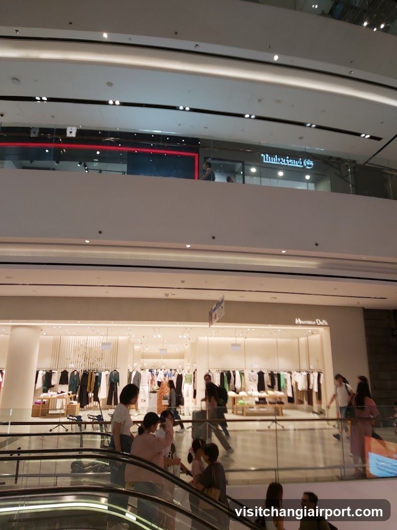 Shopping Mall Interior View