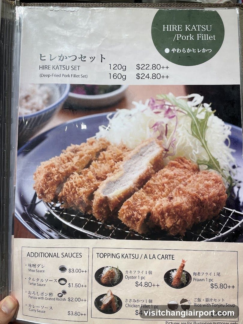 Hire Katsu Set Menu