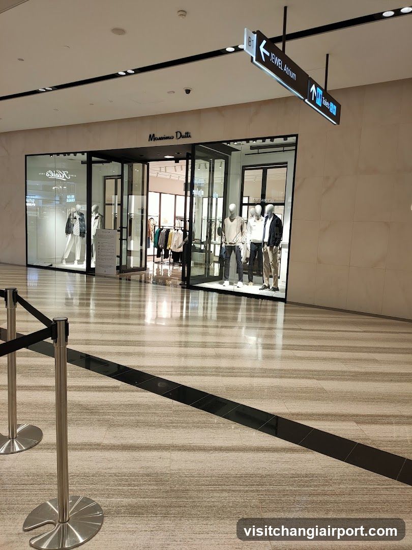 Massimo Dutti Jewel (Changi Airport)