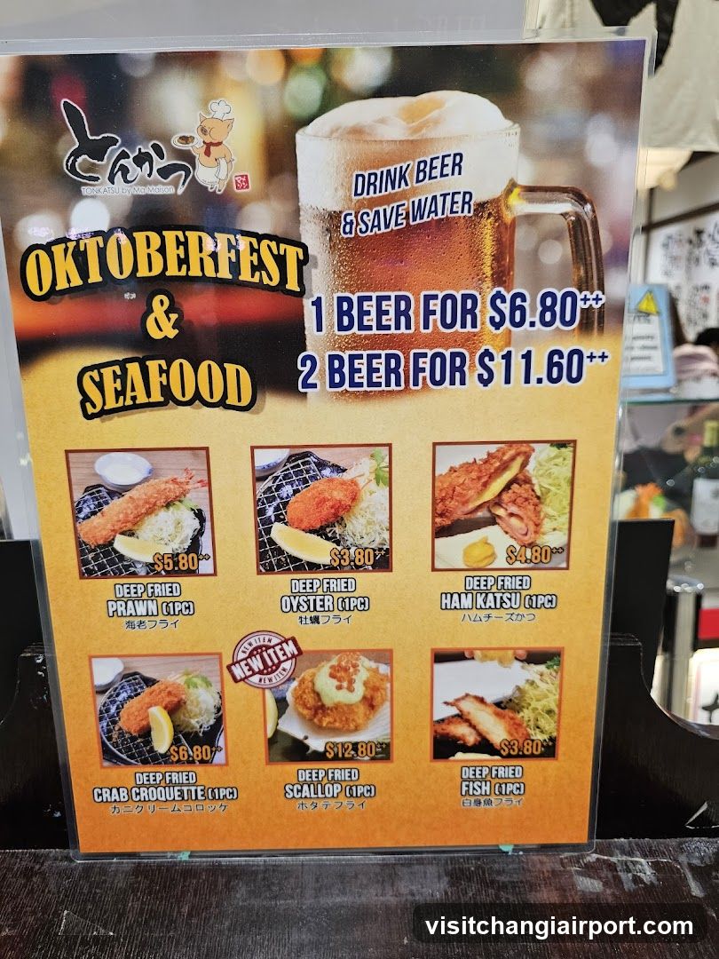 Oktoberfest & Seafood Menu