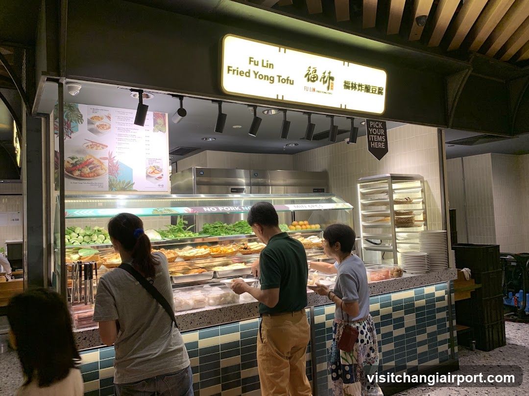 Fu Lin Fried Yong Tofu Counter