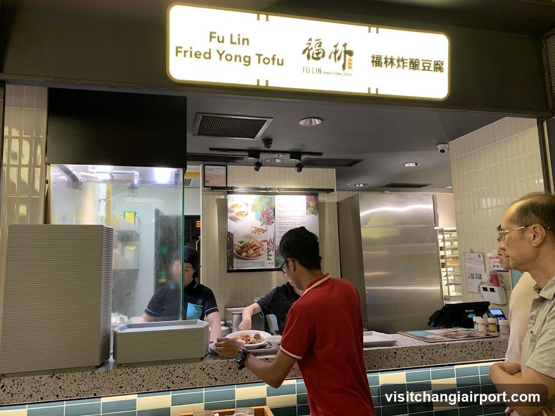 Fu Lin Fried Yong Tofu Counter