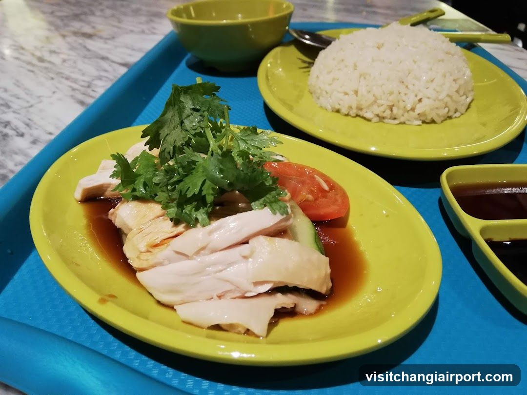Hainanese Chicken Rice Meal