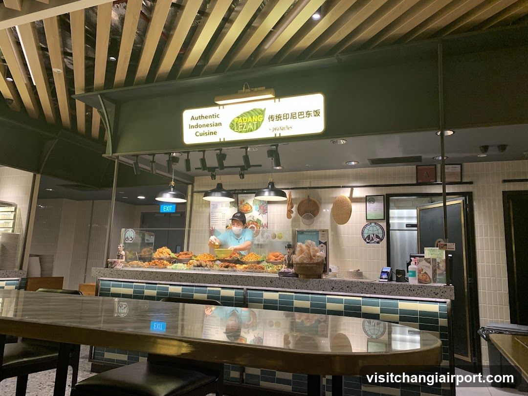Authentic Indonesian Cuisine Stall Interior