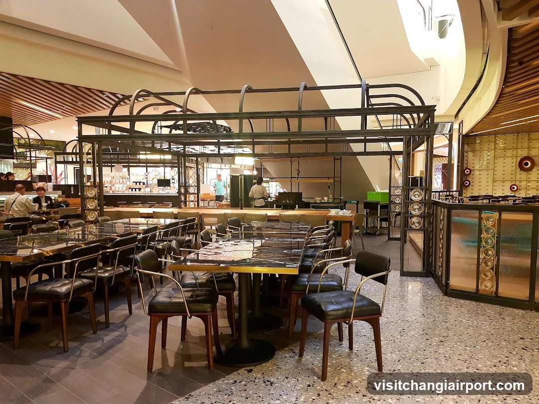 Restaurant Interior with Industrial Design