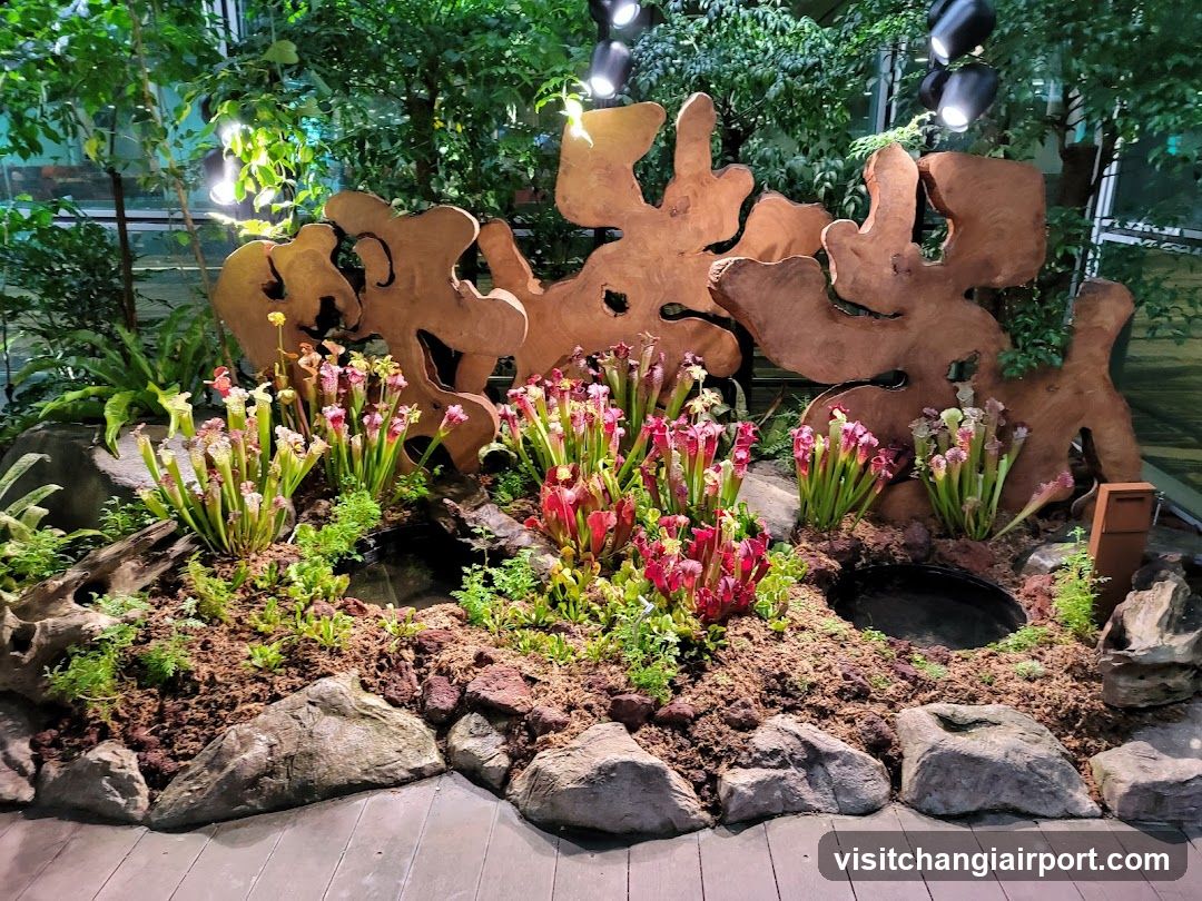 Sarracenia and Pitcher Plants Display