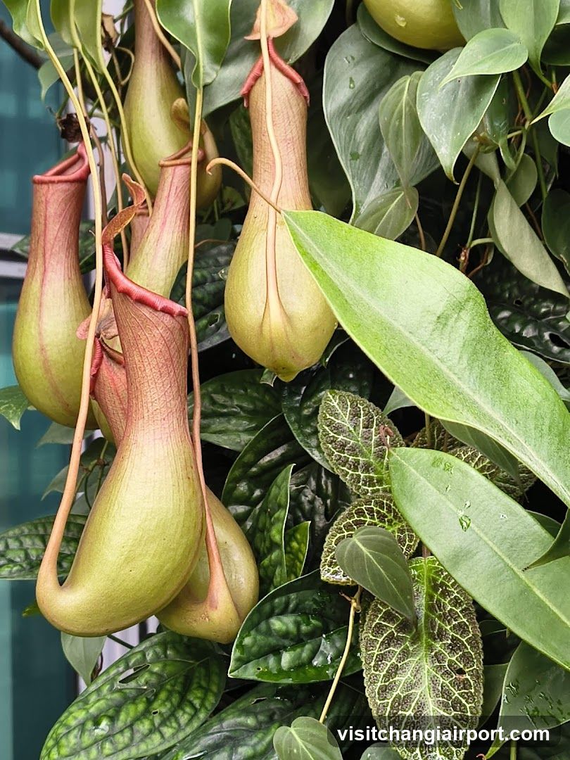 Pitcher Plants and Foliage