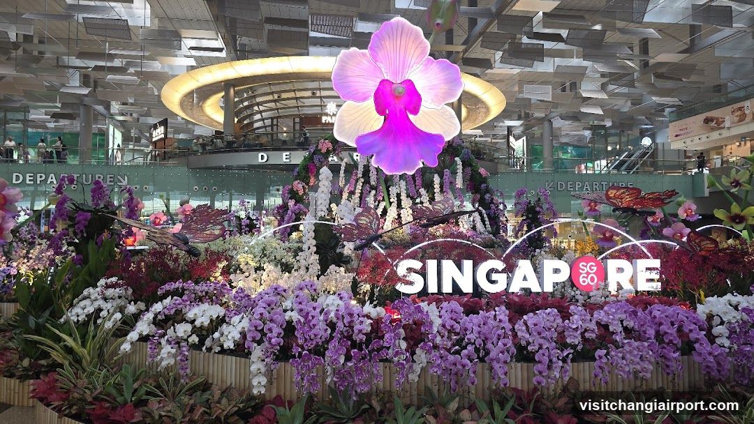 Singapore Orchard Flower Display