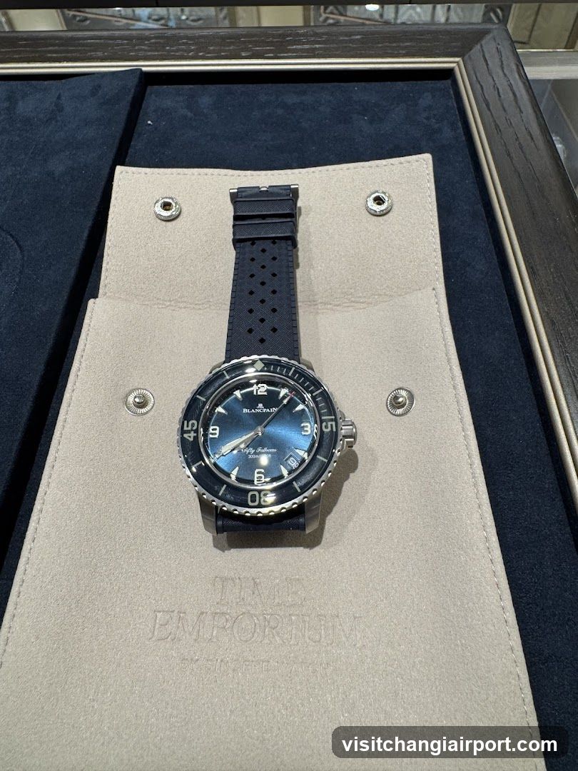 Blancpain Fifty Fathoms Watch Display