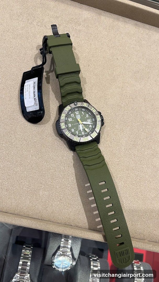 TAG Heuer watch on display