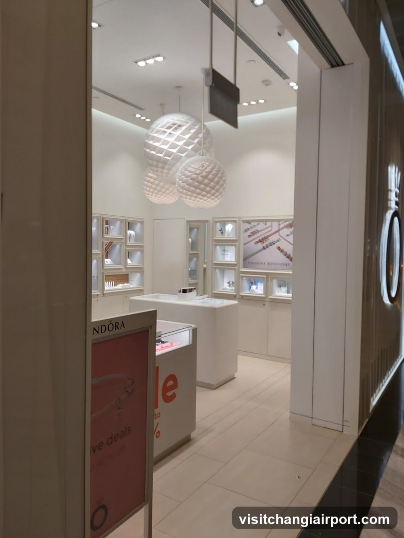 Jewelry Store Interior View