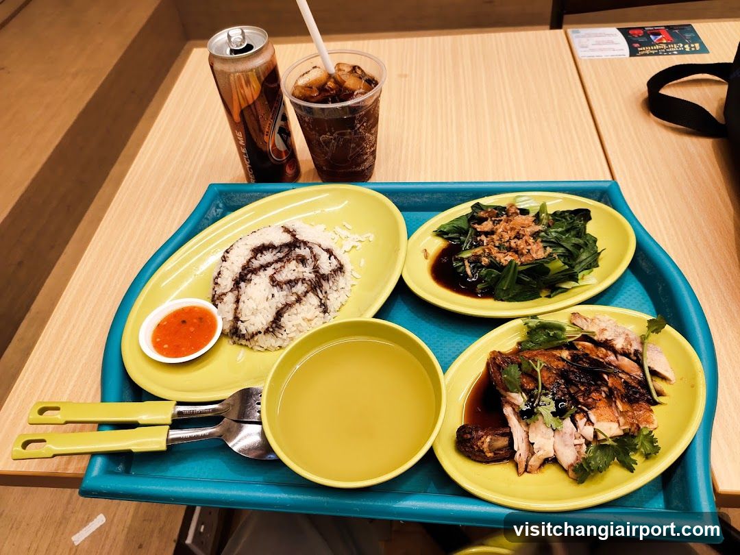 Hainanese Chicken Rice Meal