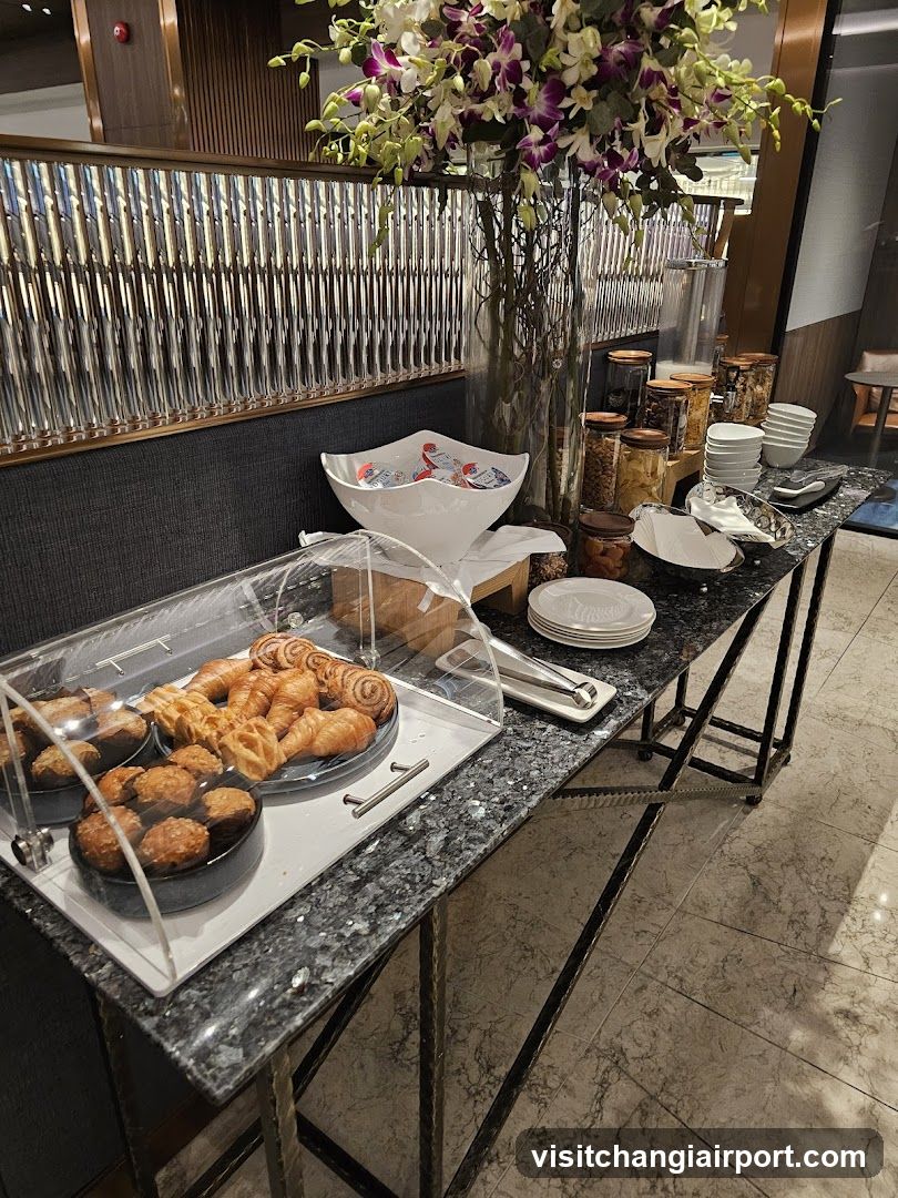 Breakfast Buffet Display