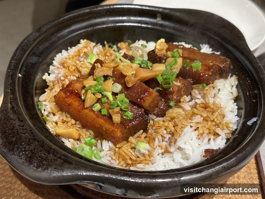 Soy Sauce Rice with Pork and Bamboo Shoots