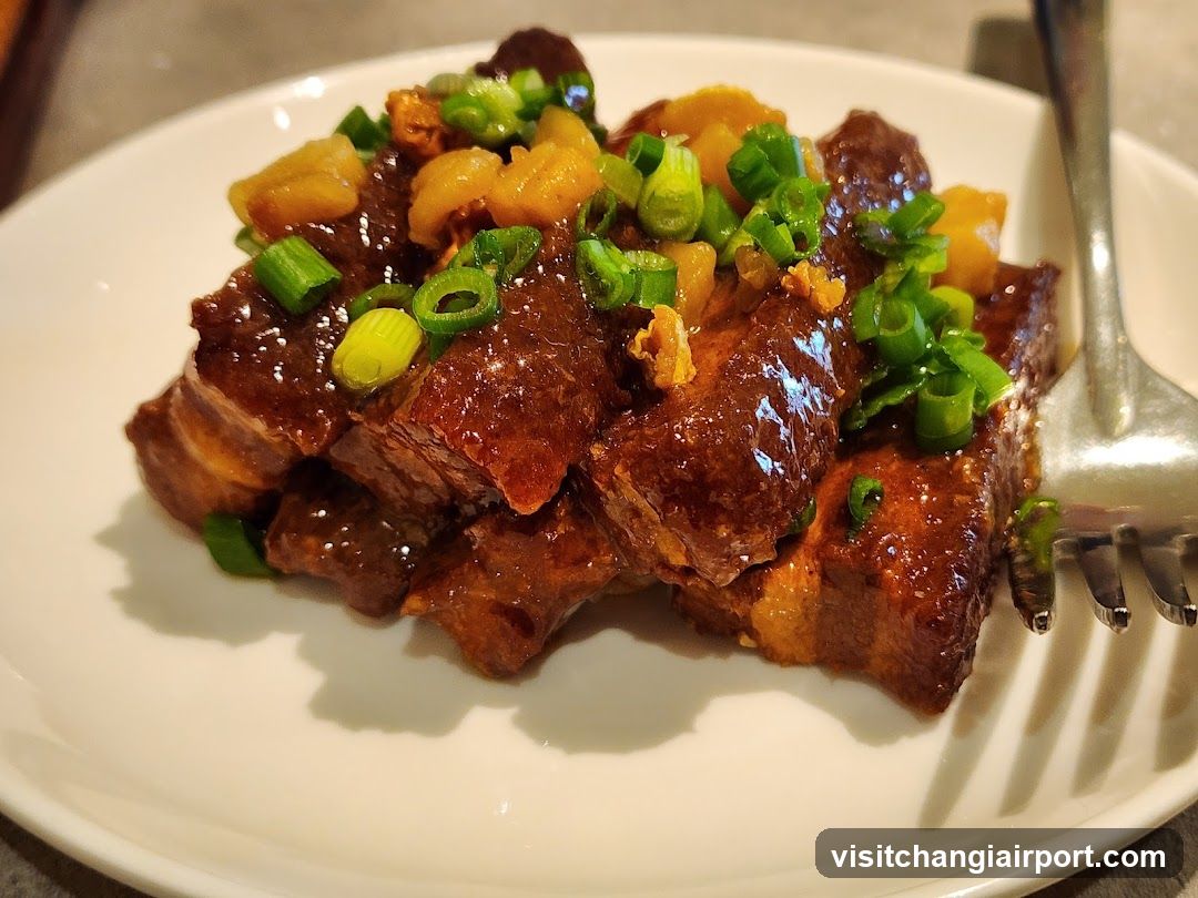 Sauced Meat with Green Onions