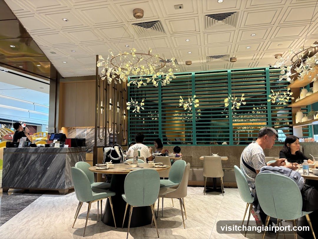 Restaurant Interior with Dining Area and Staff