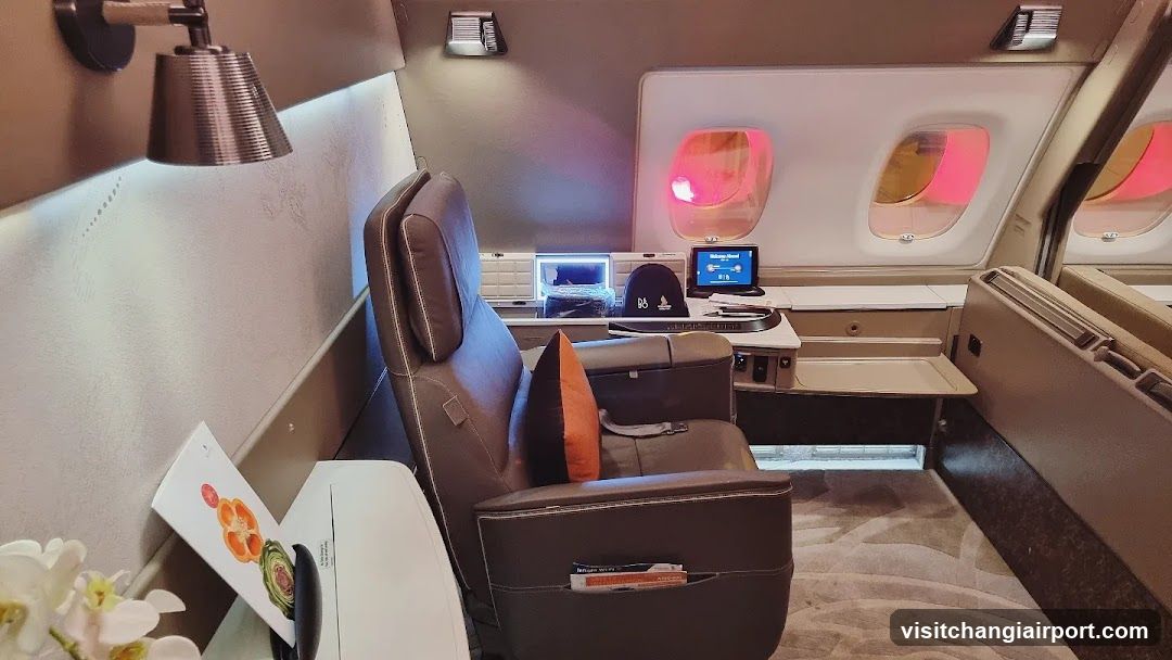 First Class Seat Interior