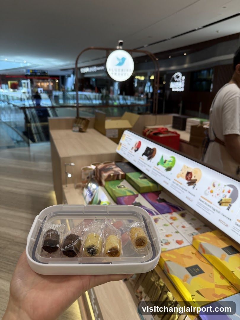Food Tray in Mall Store